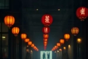 雾港来信封面：雨夜港口与一叠未拆的信